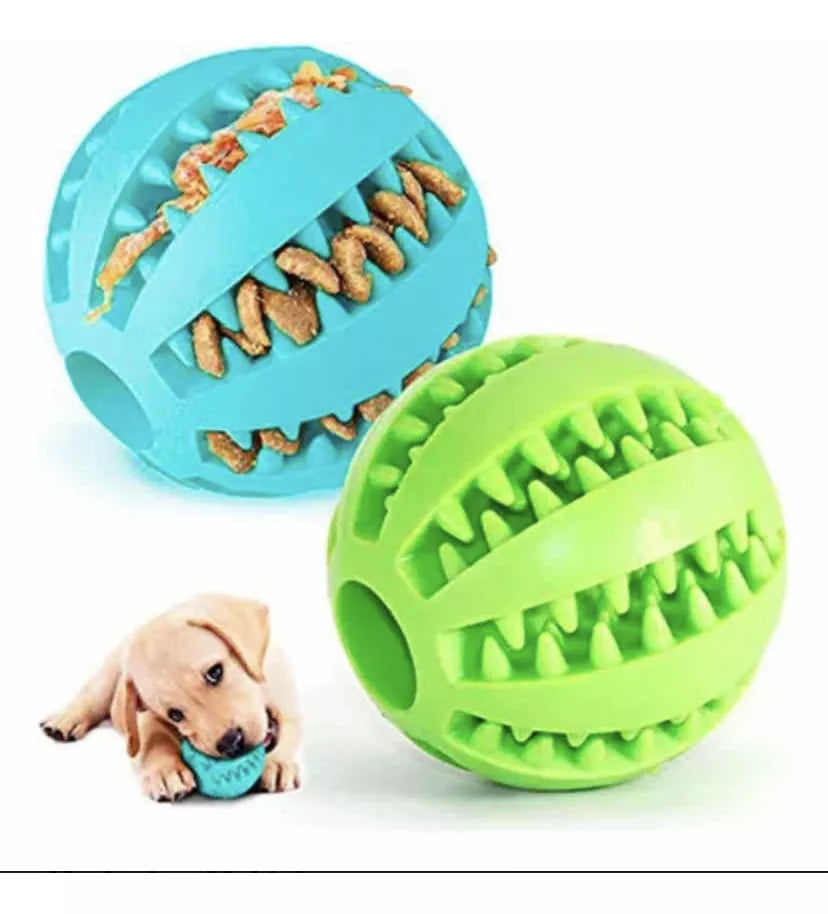 PELOTA DENTAL INTERACTIVA PARA PERROS 5CM